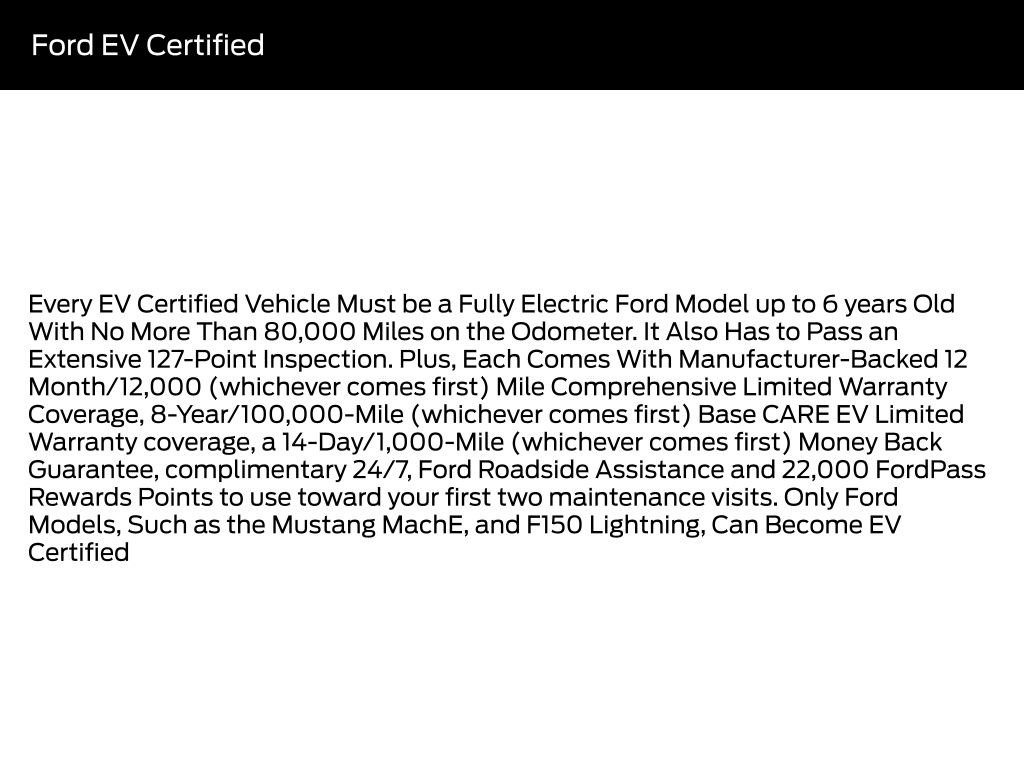 Certified 2024 Ford Mustang Mach-E Select w/ Comfort Package Lite AWD/4WD image 8