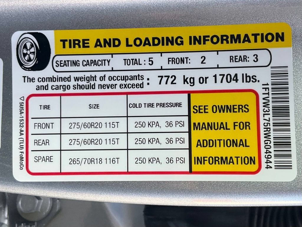 Certified 2024 Ford F150 Lightning Flash w/ Max Trailer Tow Package AWD/4WD image 54