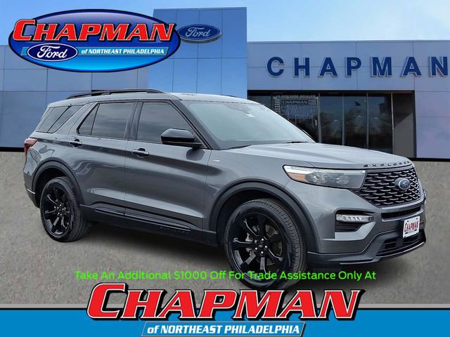 Certified 2024 Ford Explorer ST-Line w/ Class IV Trailer Tow Package image 1