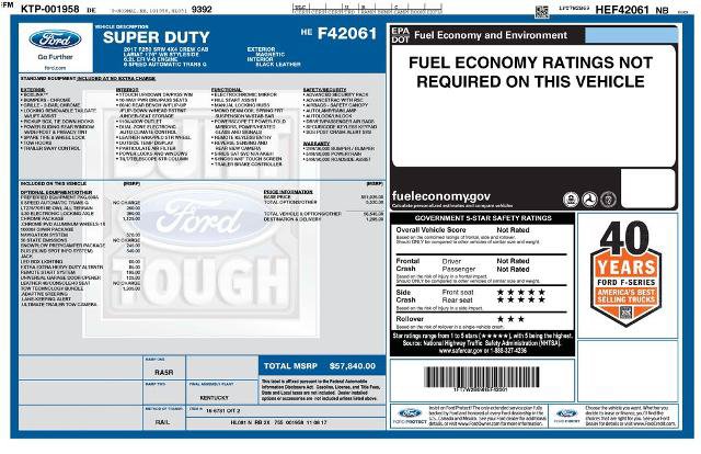 Certified 2017 Ford F250 Lariat w/ Tow Technology Bundle AWD/4WD image 2