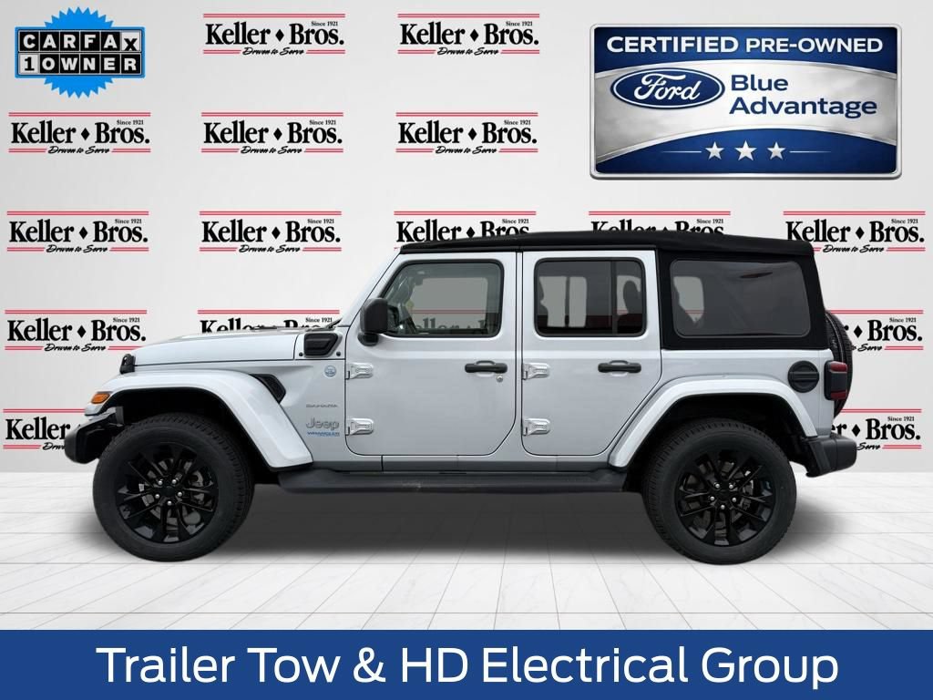 Used 2022 Jeep Wrangler Unlimited Sahara w/ Cold Weather Group AWD/4WD image 4