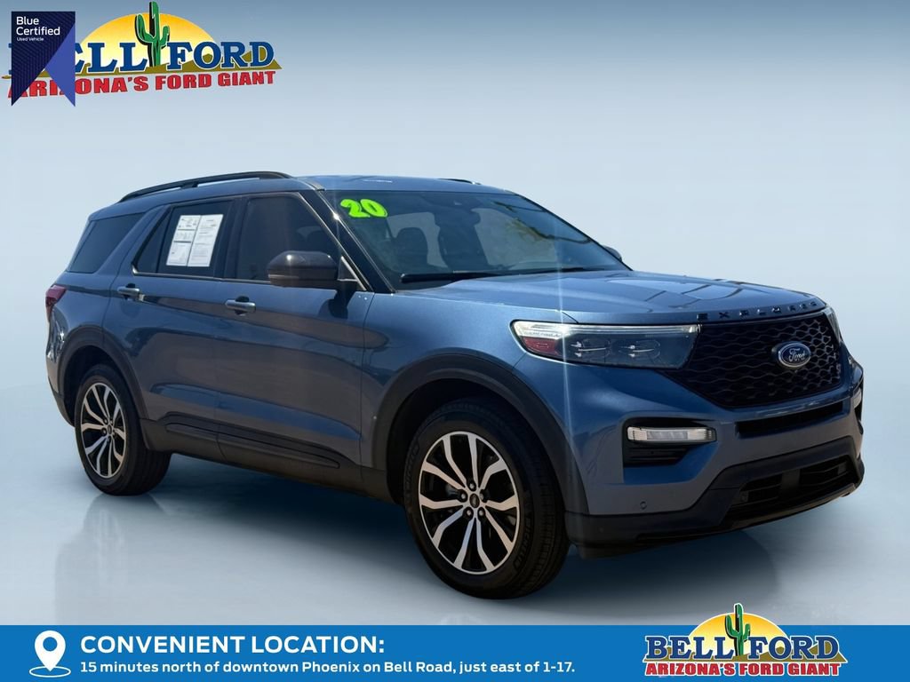 Certified 2020 Ford Explorer ST w/ Premium Technology Package AWD/4WD image 4
