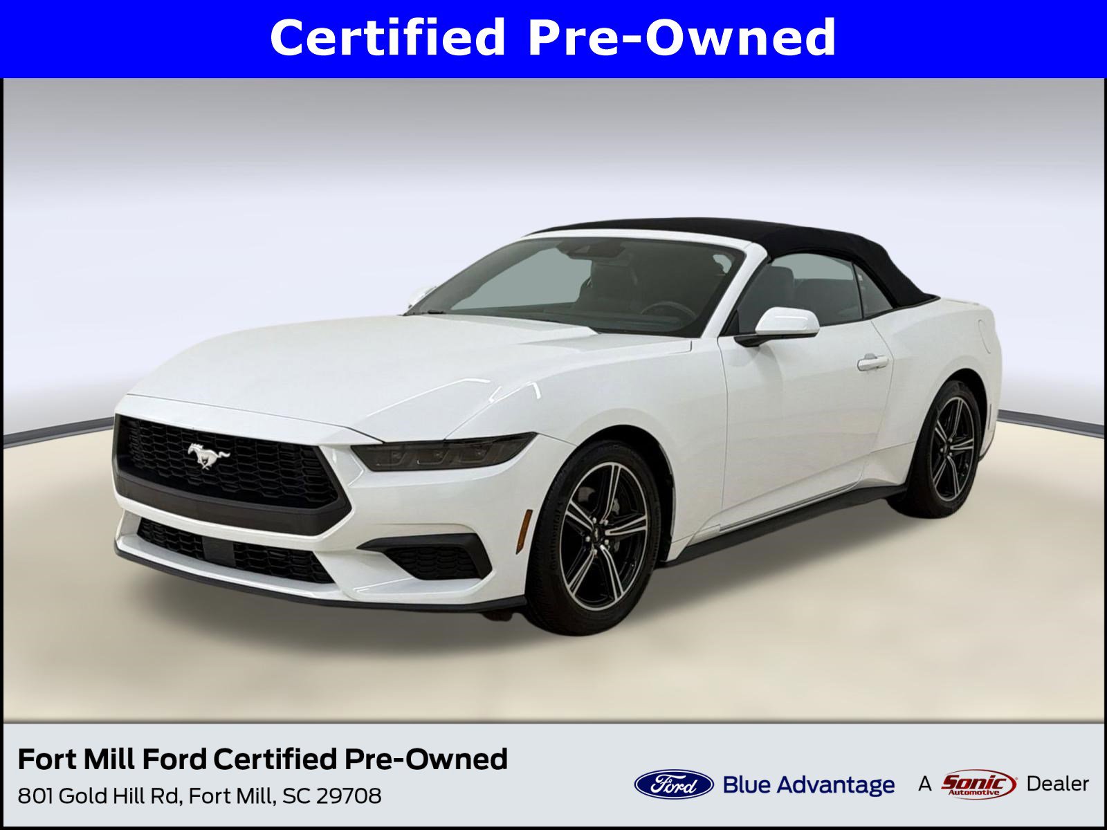 Certified 2025 Ford Mustang Premium