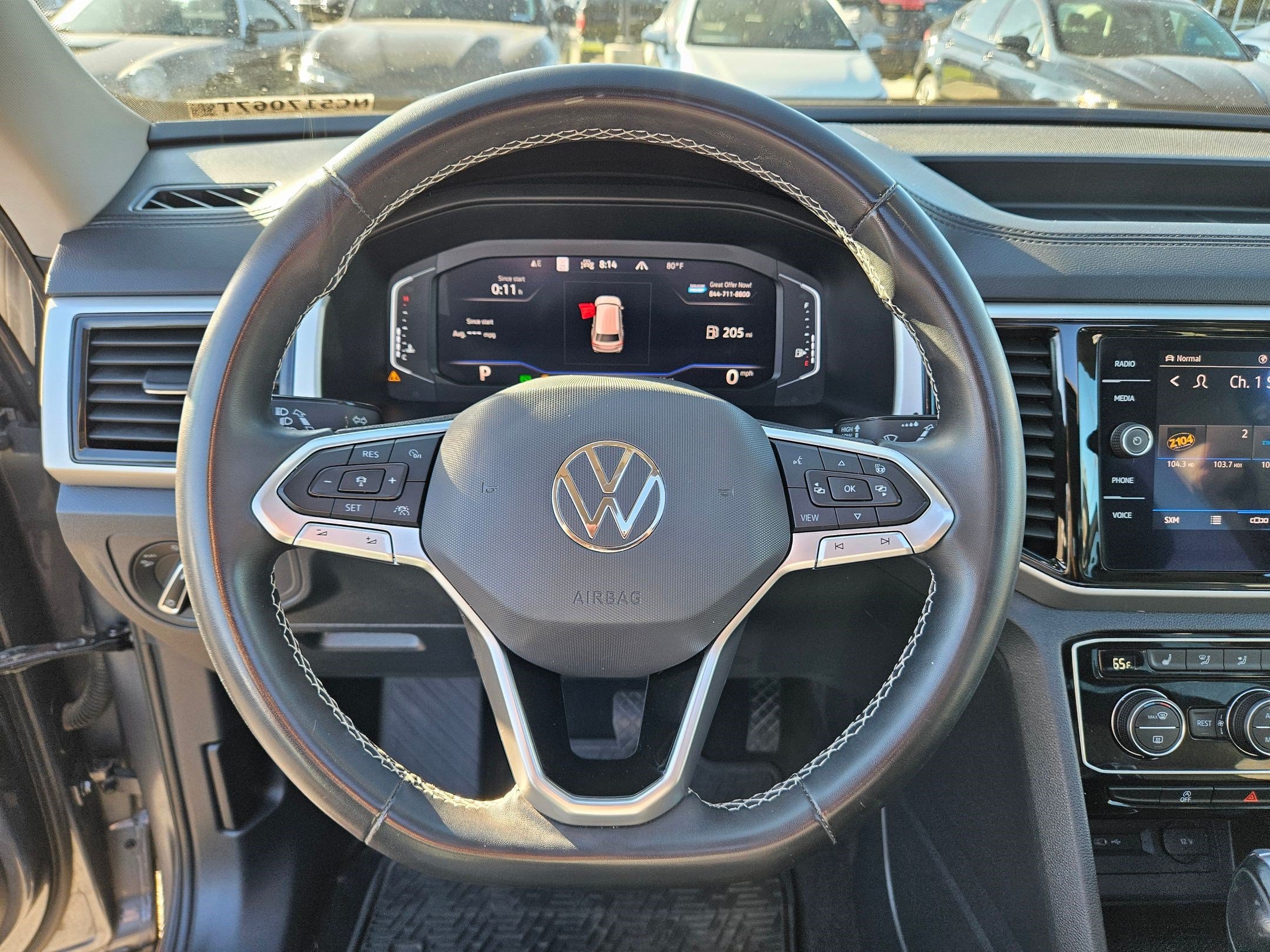 Used 2022 Volkswagen Atlas SEL AWD/4WD image 19