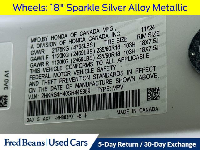 Used 2025 Honda CR-V EX image 36