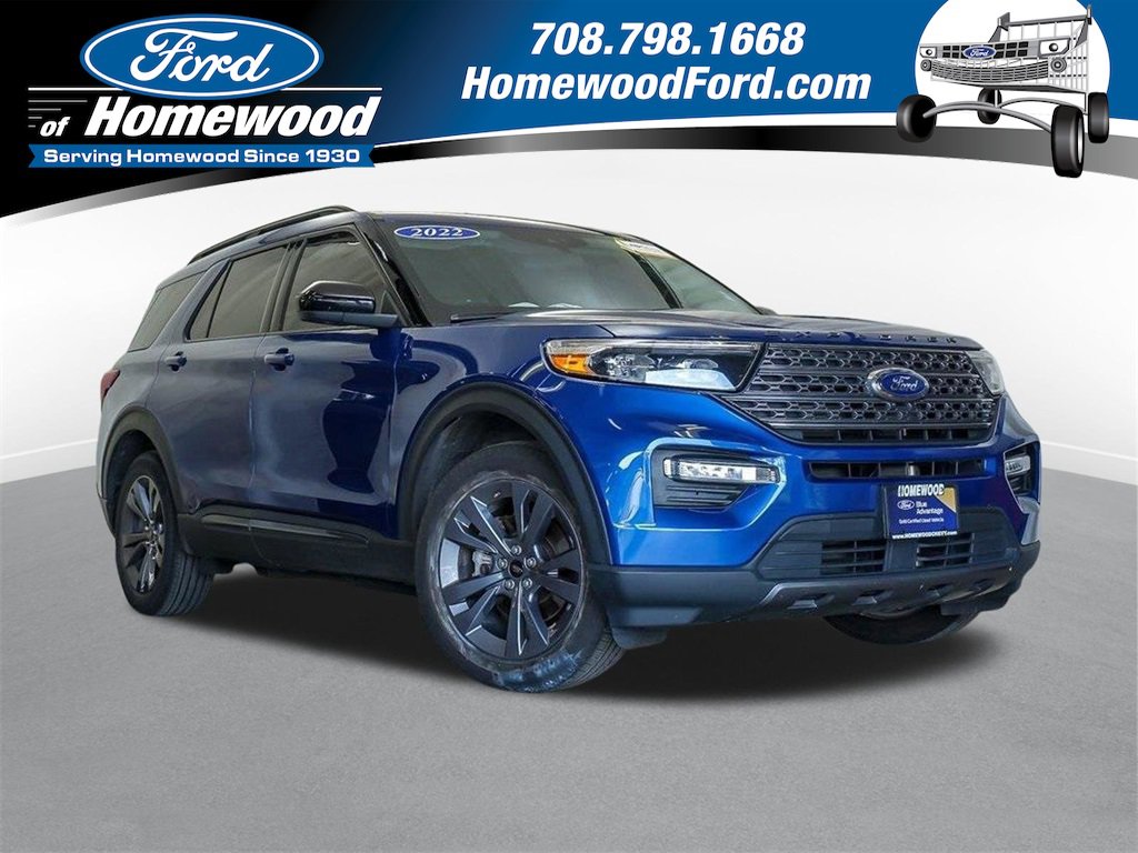 Certified 2022 Ford Explorer XLT w/ Equipment Group 202A