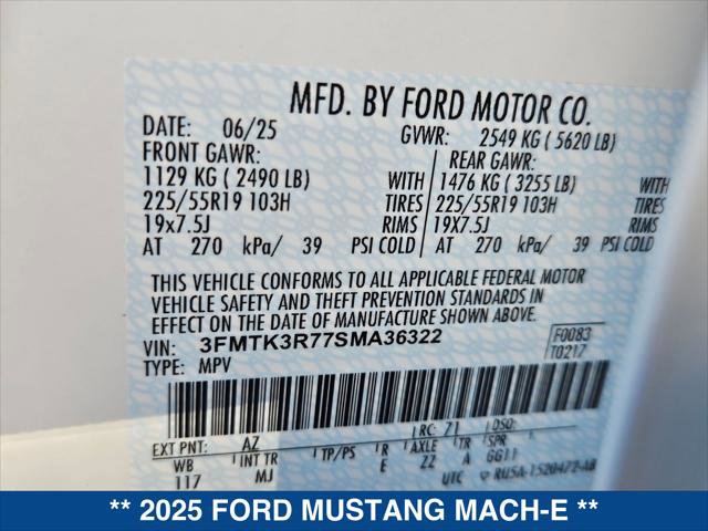 Certified 2025 Ford Mustang Mach-E Premium image 35