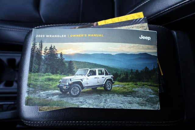 Used 2023 Jeep Wrangler Unlimited Sahara w/ Cold Weather Group image 40