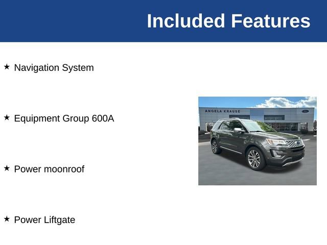 Certified 2017 Ford Explorer Platinum AWD/4WD image 5
