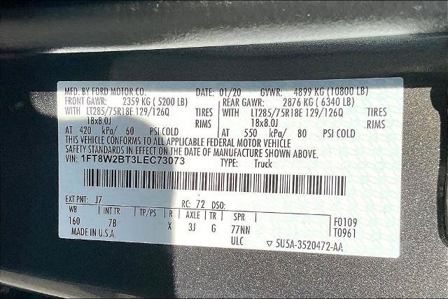 Certified 2020 Ford F250 Platinum w/ Tremor Off-Road Package AWD/4WD image 36