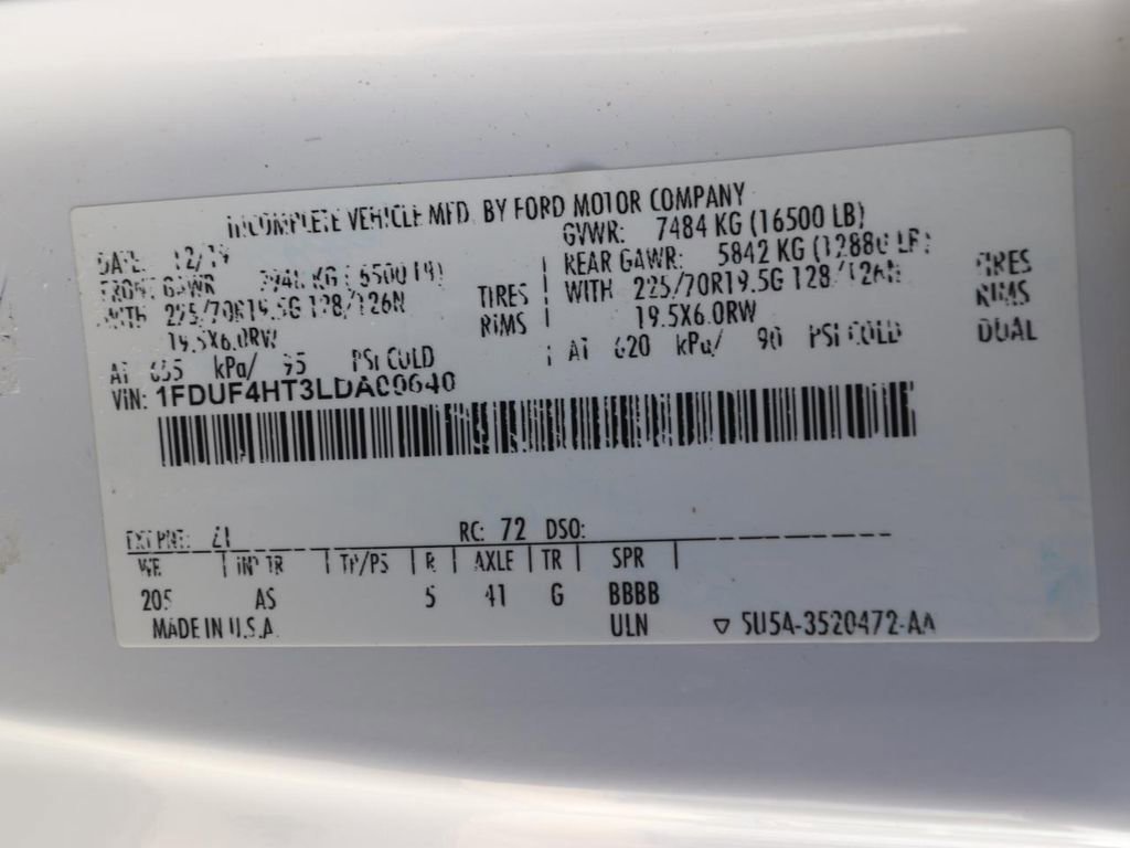 Certified 2020 Ford F450 XL image 19