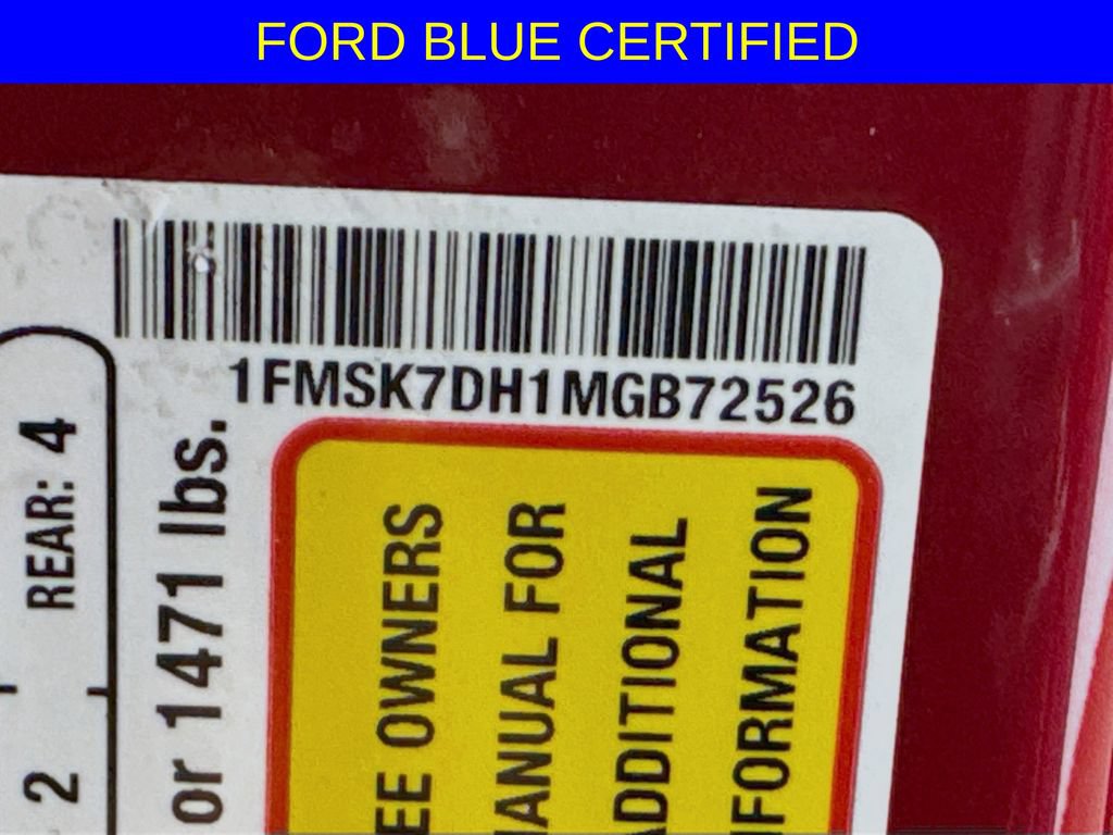 Certified 2021 Ford Explorer XLT RWD image 35