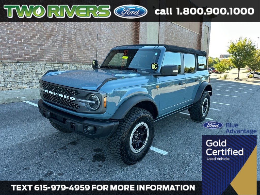 Certified 2023 Ford Bronco Badlands