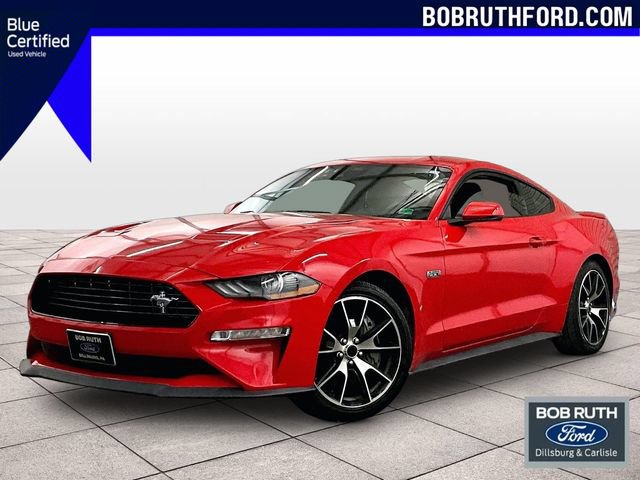 Certified 2021 Ford Mustang Premium w/ 2.3L High Performance Package RWD image 1