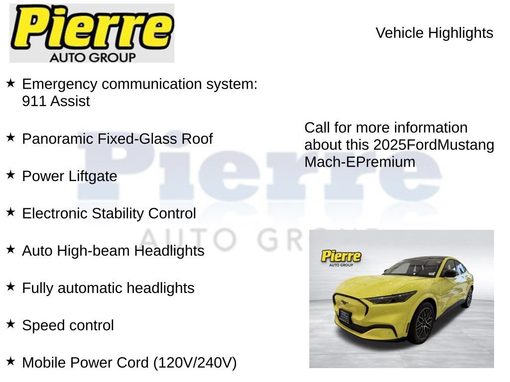 Certified 2025 Ford Mustang Mach-E Premium AWD/4WD image 15