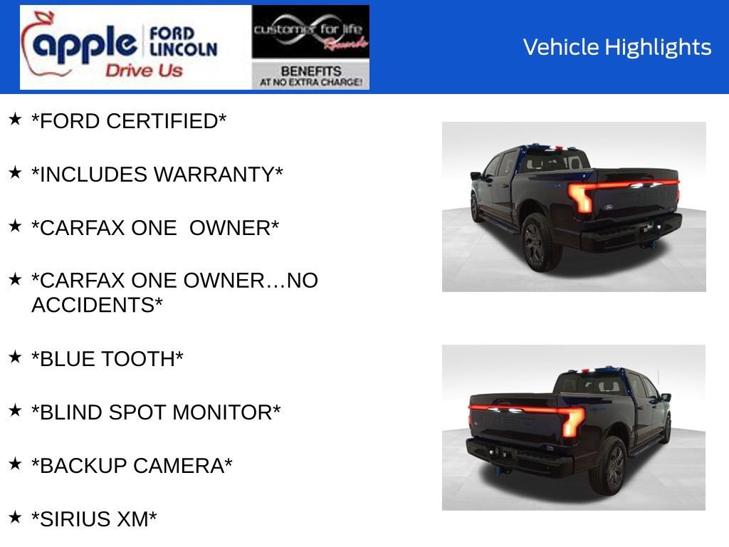 Certified 2024 Ford F150 Lightning Lariat image 10