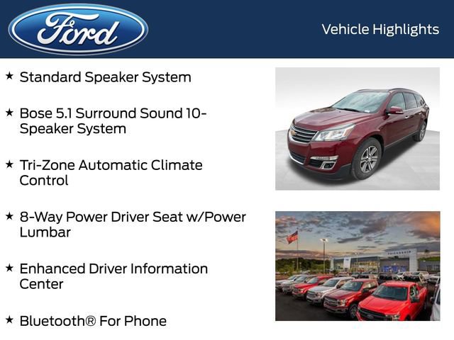 Used 2017 Chevrolet Traverse LT w/ Traveler's Package AWD/4WD image 9