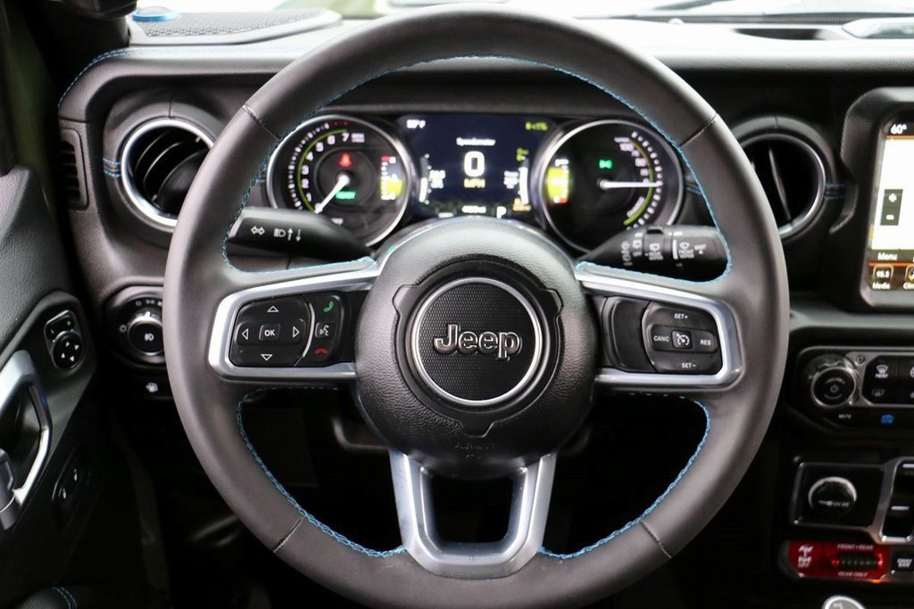 Used 2023 Jeep Wrangler Unlimited Rubicon 4xe w/ Steel Bumper Group image 21