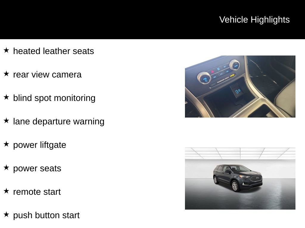 Certified 2023 Ford Edge SEL w/ Convenience Package AWD/4WD image 11