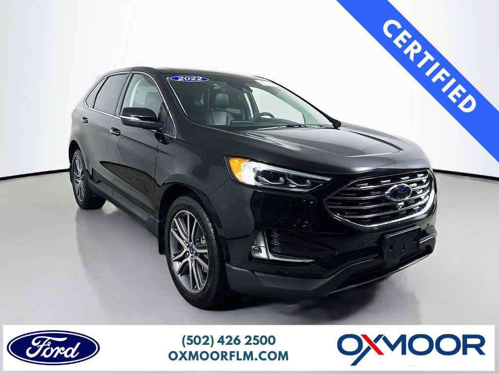 Certified 2022 Ford Edge Titanium w/ Equipment Group 301A image 7