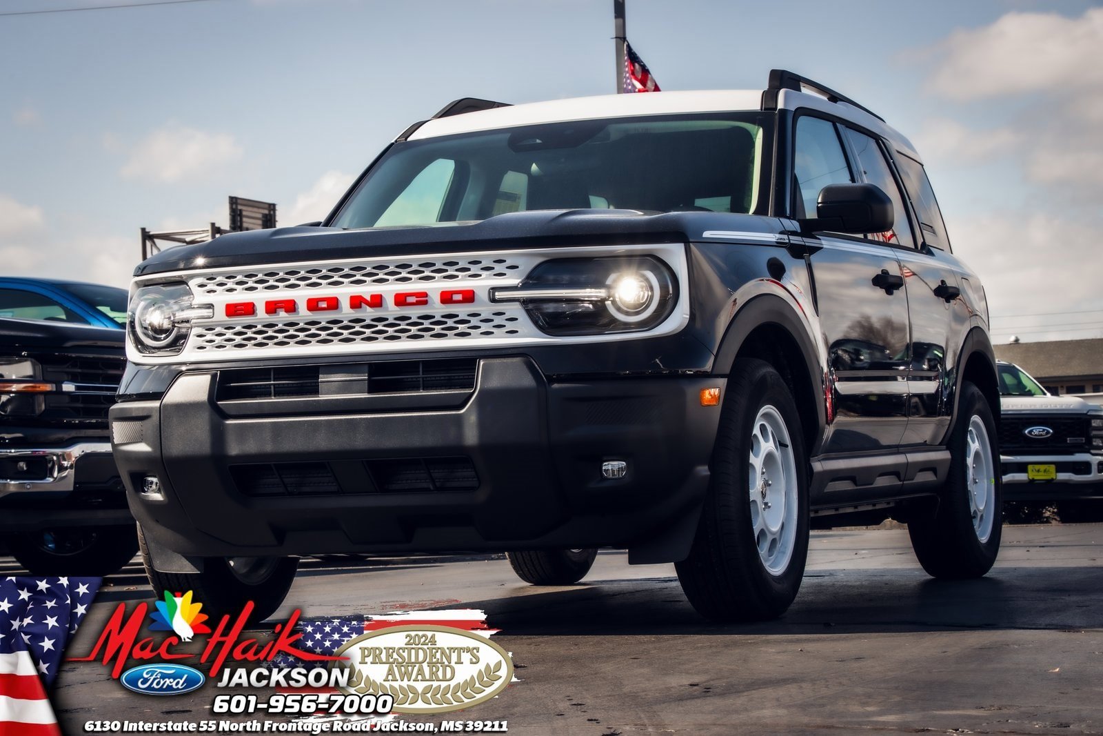 Certified 2025 Ford Bronco Sport Heritage w/ Convenience Package AWD/4WD image 4