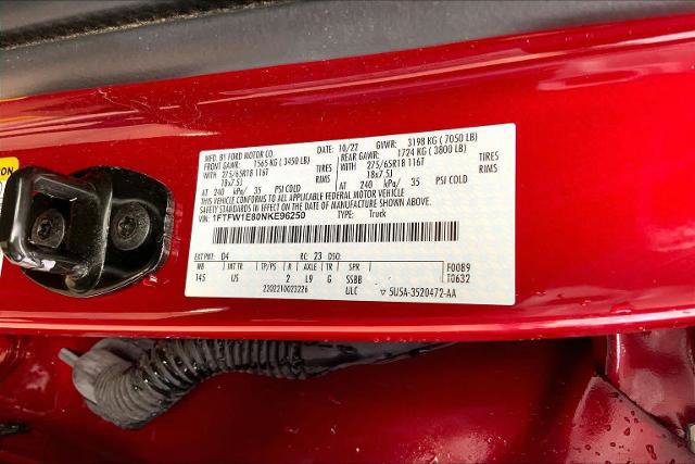 Certified 2022 Ford F150 XLT w/ Equipment Group 302A High image 34