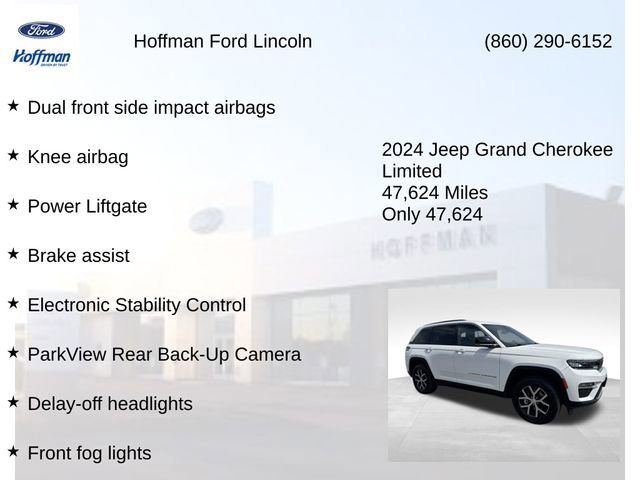 Used 2024 Jeep Grand Cherokee Limited AWD/4WD image 25