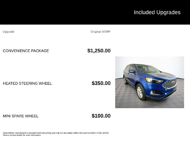 Certified 2024 Ford Edge SEL w/ Convenience Package AWD/4WD image 6