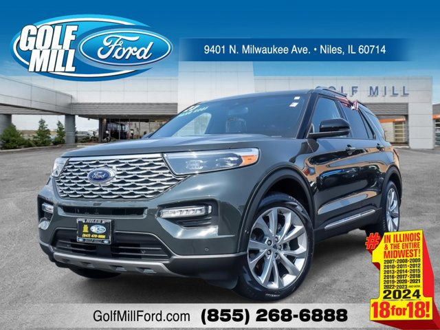 Certified 2022 Ford Explorer Platinum w/ Equipment Group 601A