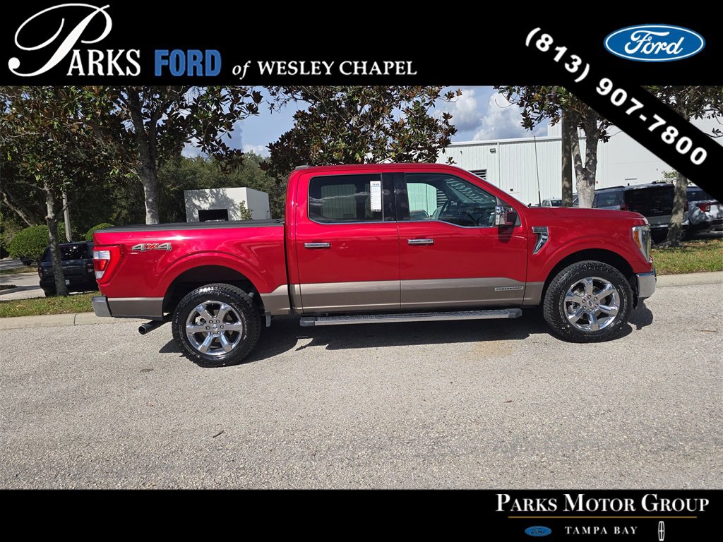 Certified 2021 Ford F150 Lariat w/ Equipment Group 502A High image 4