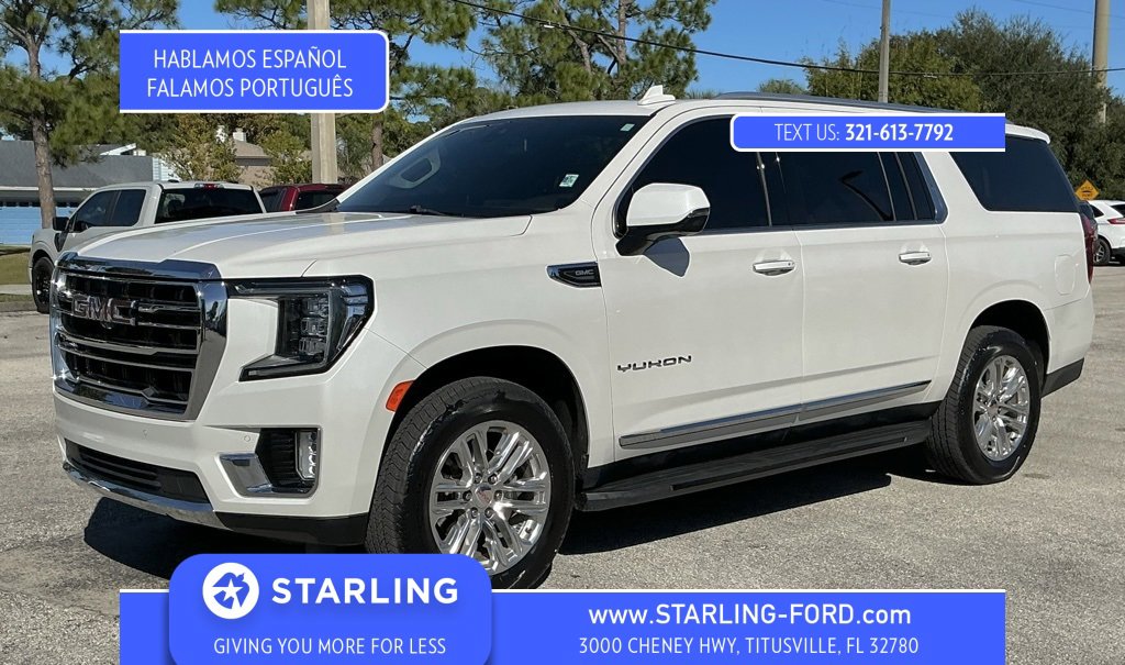 Used 2021 GMC Yukon XL SLT w/ SLT Luxury Plus Package