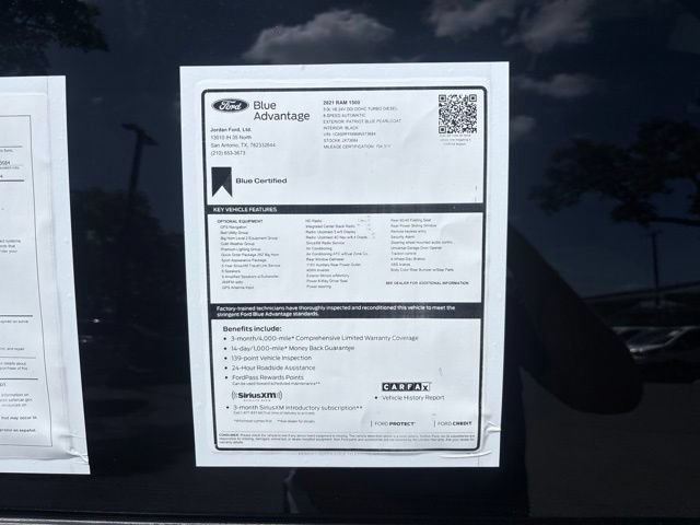 Used 2021 RAM 1500 Big Horn AWD/4WD image 13