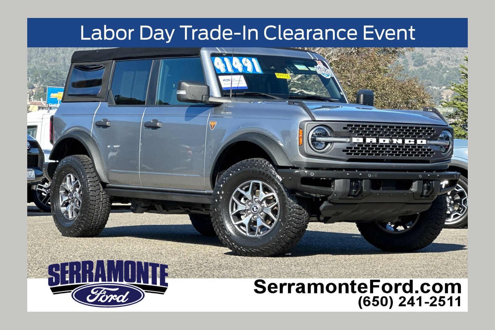 Certified 2021 Ford Bronco Badlands