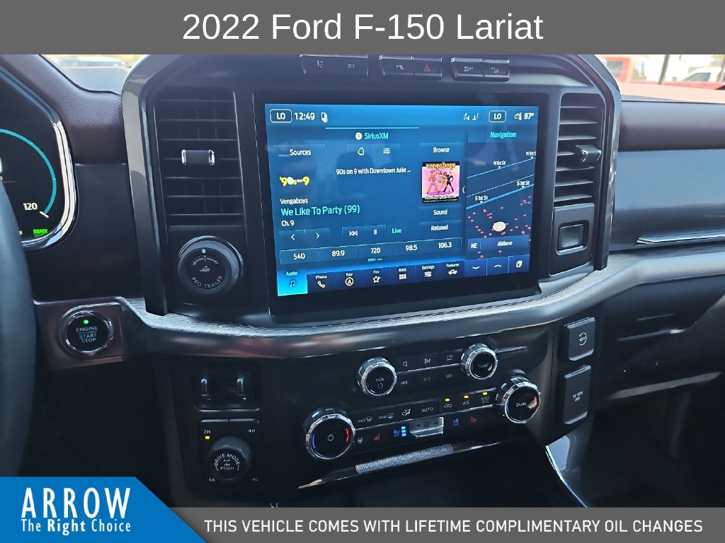 Certified 2022 Ford F150 Lariat w/ Equipment Group 502A High AWD/4WD image 25