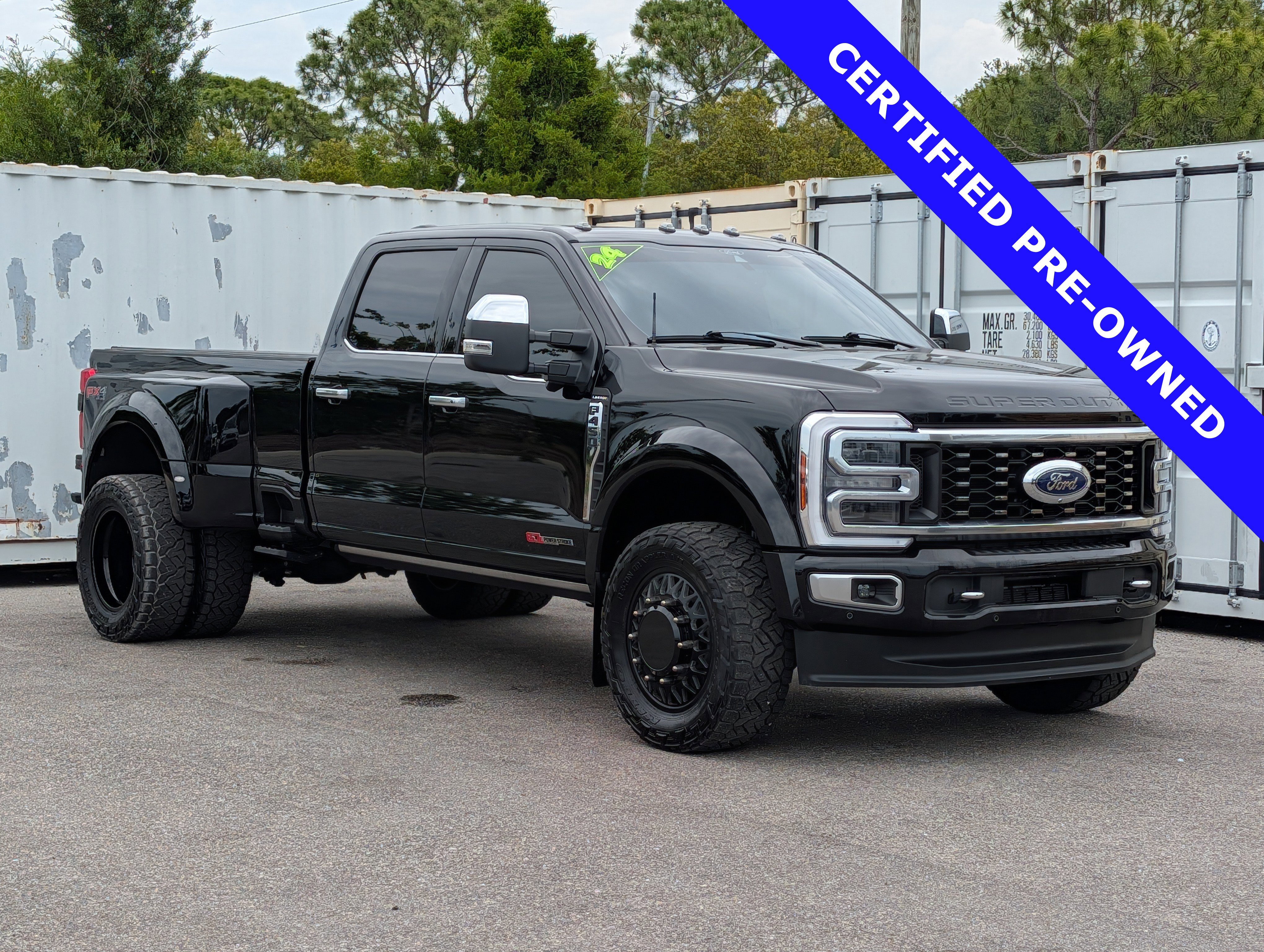 Certified 2024 Ford F450 Limited w/ FX4 Off-Road Package AWD/4WD image 3