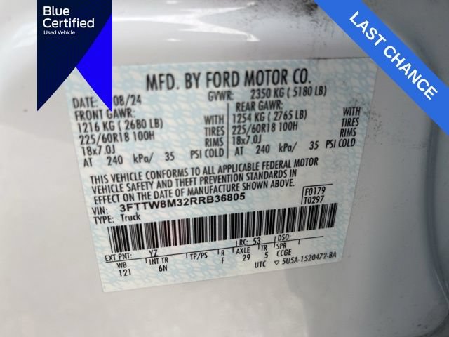 Certified 2024 Ford Maverick Lariat FWD image 30