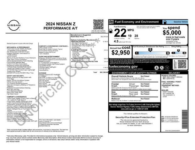 Used 2024 Nissan Z Performance w/ Heritage Edition image 10