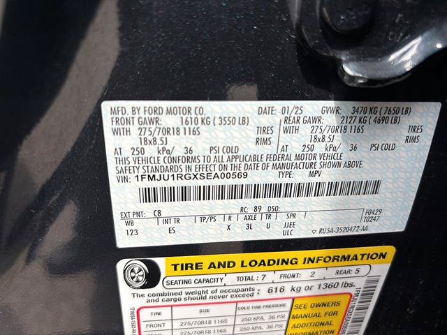Certified 2025 Ford Expedition Tremor AWD/4WD image 21