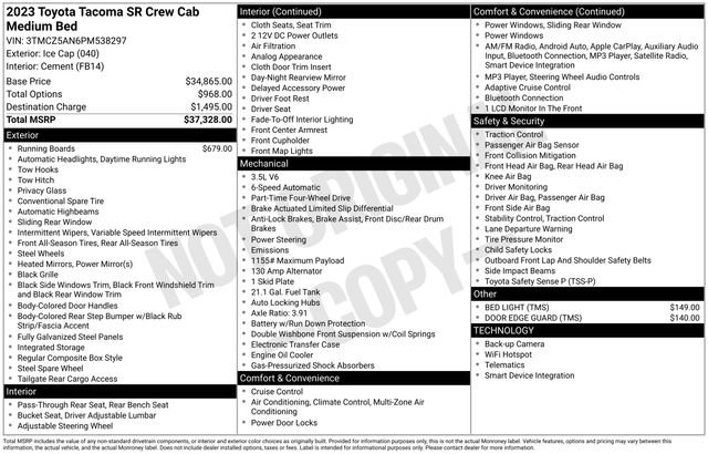 Used 2023 Toyota Tacoma SR image 31