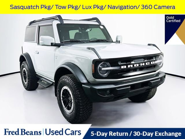 Certified 2023 Ford Bronco Outer Banks w/ Sasquatch Package AWD/4WD image 1