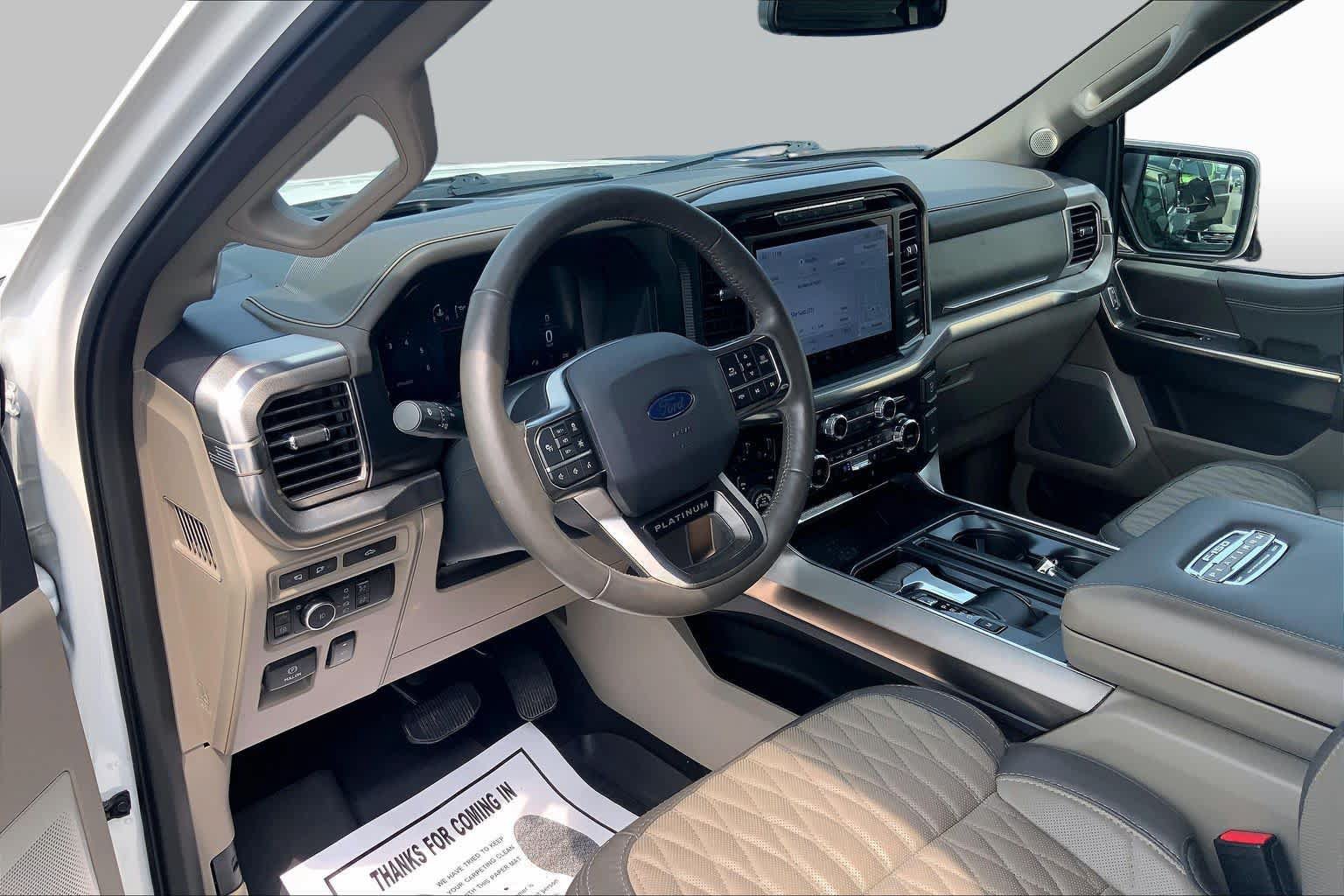 Certified 2024 Ford F150 Platinum w/ Equipment Group 703A Plus AWD/4WD image 17