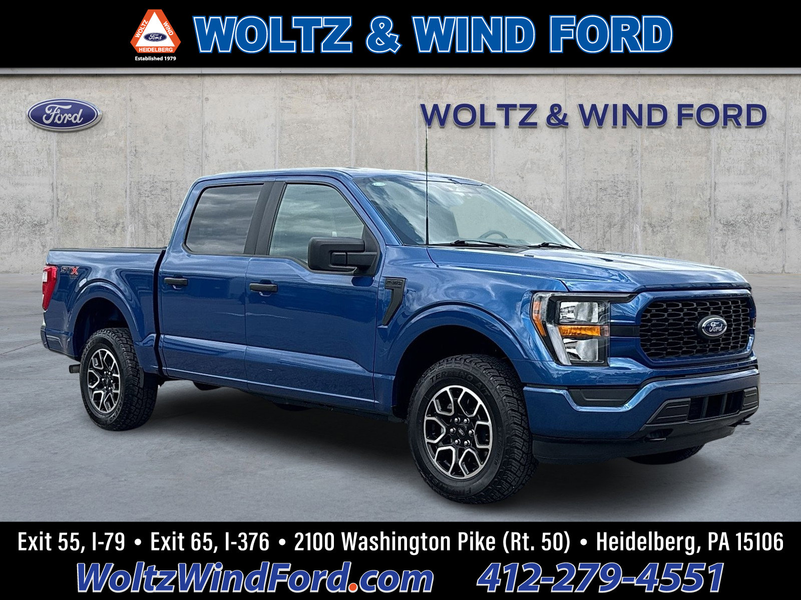 Certified 2023 Ford F150 XL w/ STX Appearance Package AWD/4WD image 1