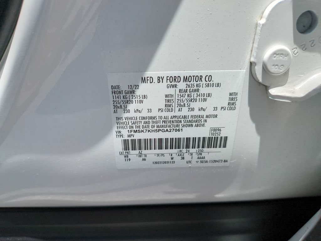 Certified 2023 Ford Explorer ST-Line w/ Class IV Trailer Tow Package RWD image 39