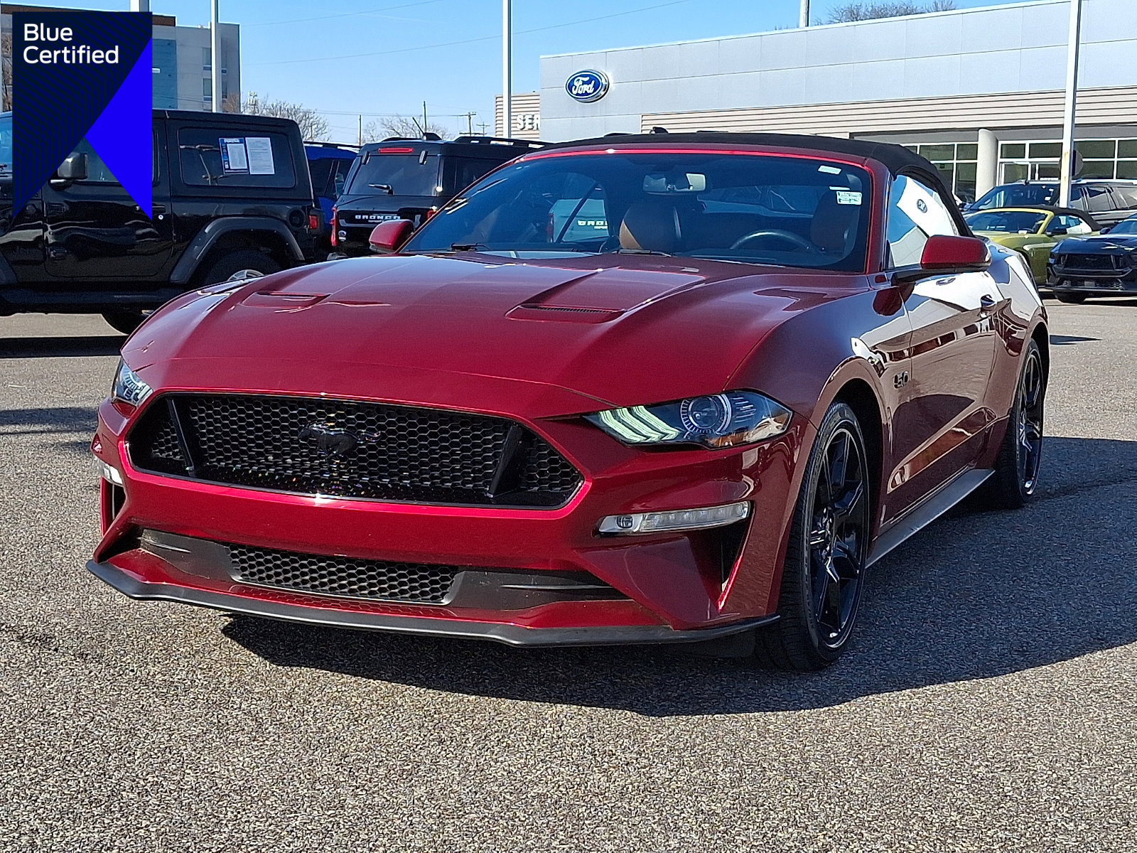 Certified 2019 Ford Mustang GT Premium w/ Black Accent Package image 1