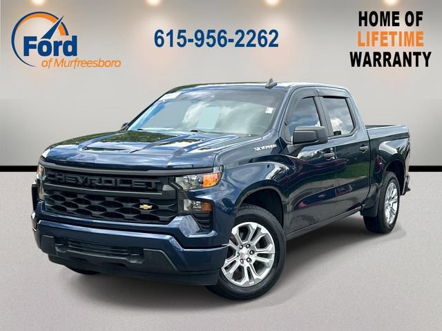 Used 2022 Chevrolet Silverado 1500 Custom RWD image 1