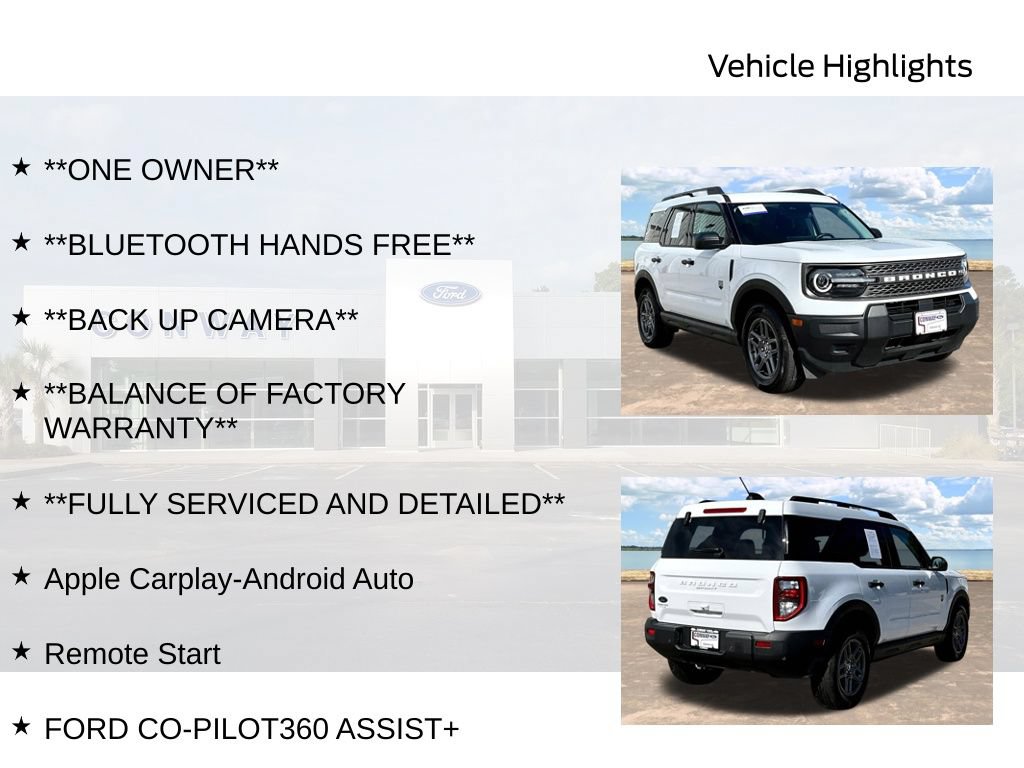 Certified 2025 Ford Bronco Sport Big Bend AWD/4WD image 6