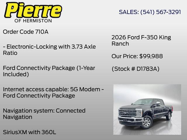 Certified 2026 Ford F350 King Ranch w/ Chrome Package AWD/4WD image 18