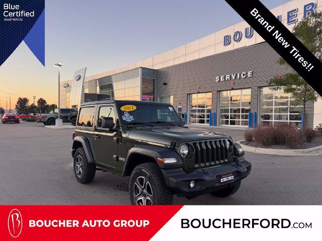 Used 2021 Jeep Wrangler Sport AWD/4WD image 1