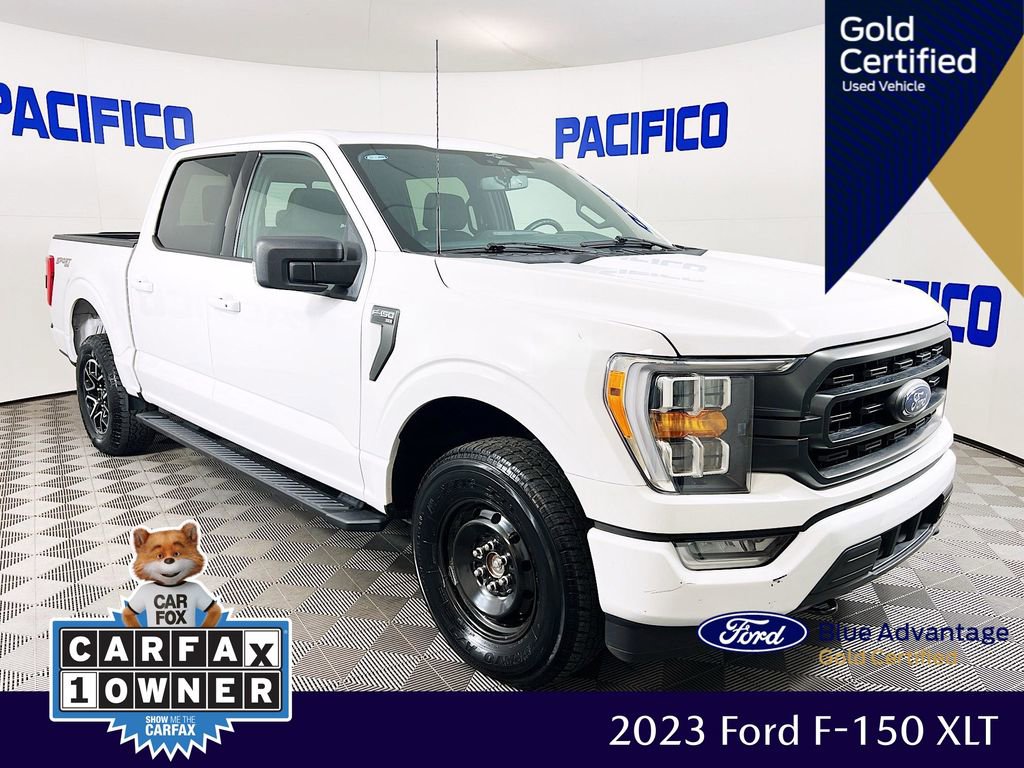 Certified 2023 Ford F150 XLT w/ Equipment Group 302A High image 1