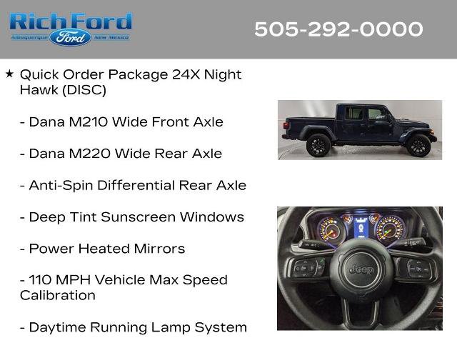 Used 2025 Jeep Gladiator Sport AWD/4WD image 11